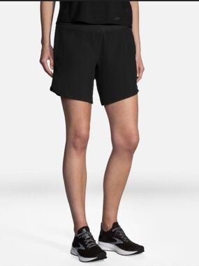 7" Active Light 2-in-1 Lined Run Shorts All In Motion™ Black Small